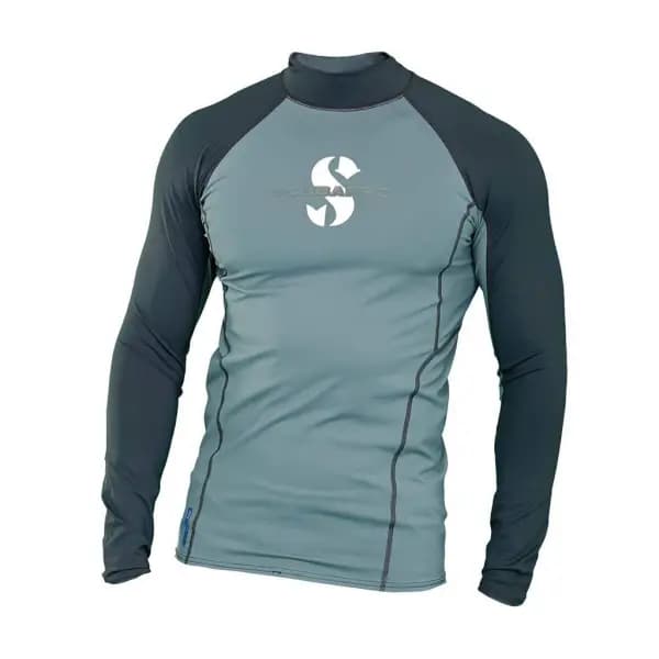 Scubapro Graphite T-Flex Rash Guard UPF 80 – Men
