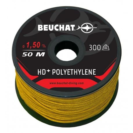 BEUCHAT Roll 50 M BRAID Red line 1.5mm 300kg
