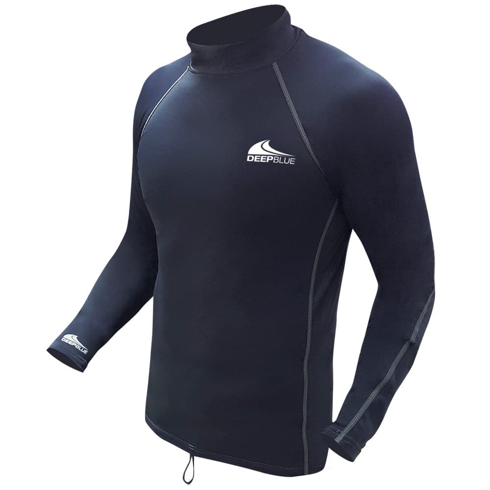 Deep Blue Icon Rash Guard