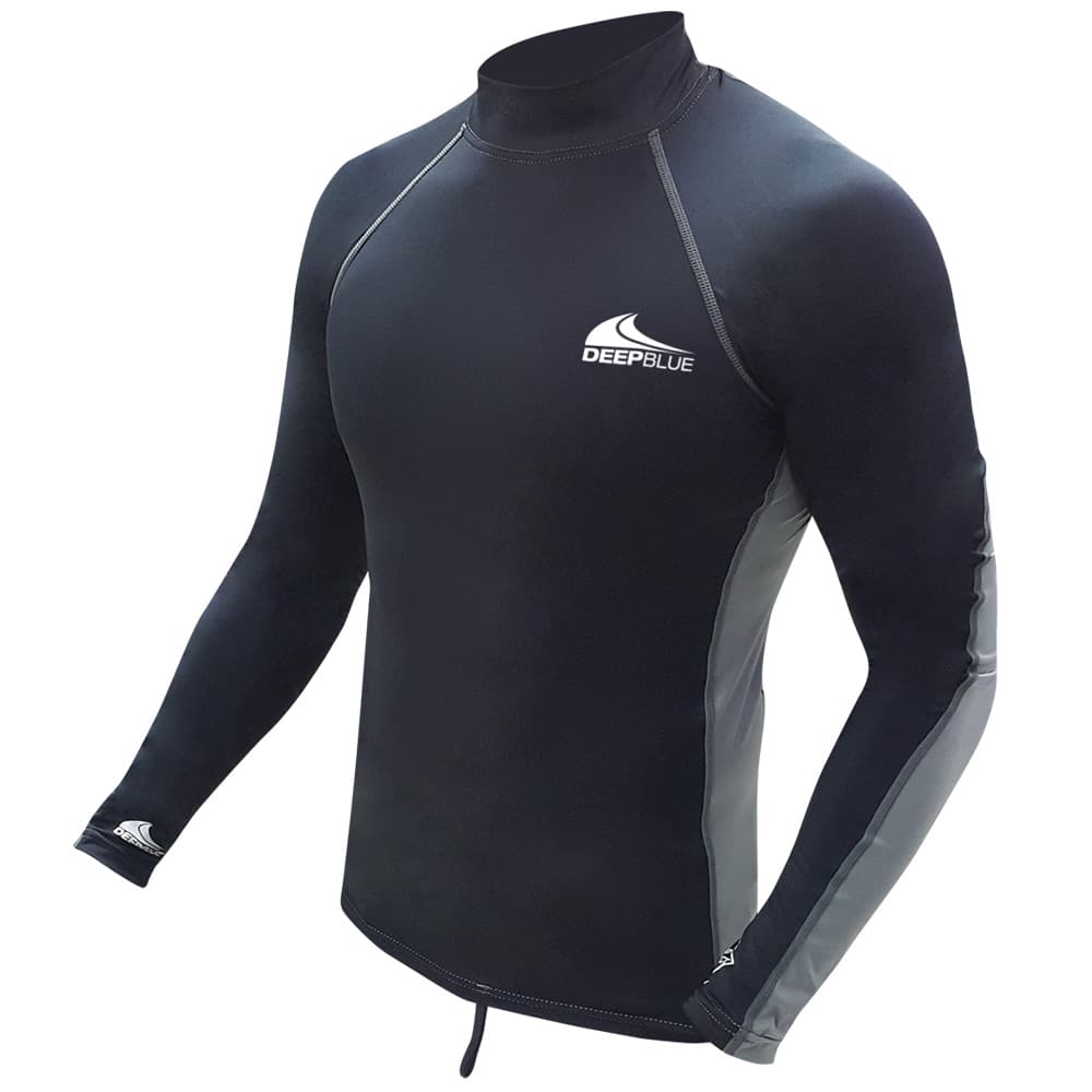 Deep Blue Icon Rash Guard