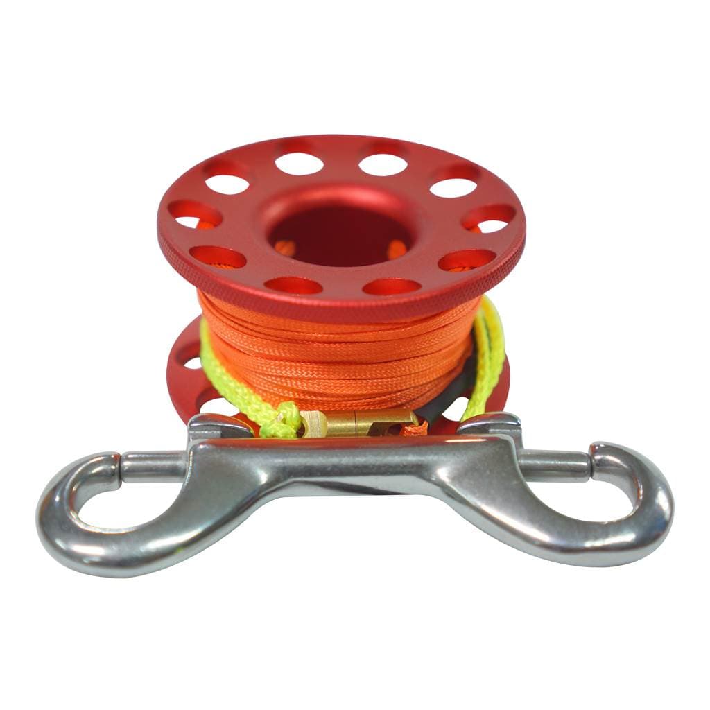 Deep Blue Finger Reel Aluminium 15m