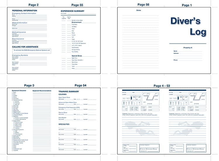 Diving Logbook 2