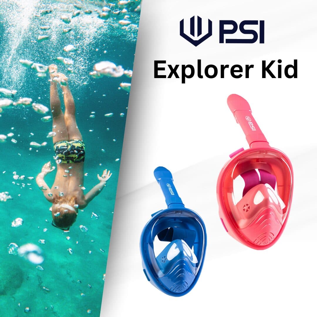 PSI Explorer Snorkeling Full Face Mask For Kids