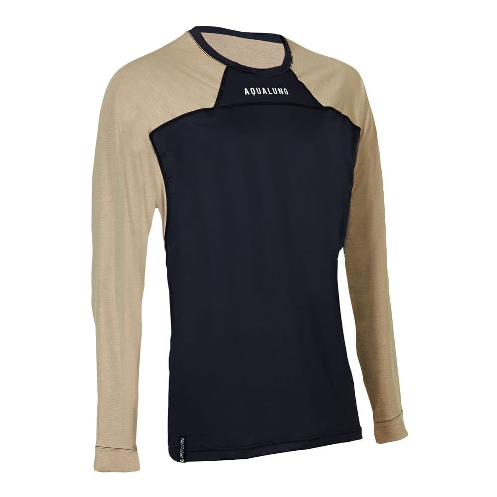 Aqualung Loose Fit Rash Guard Beige 4