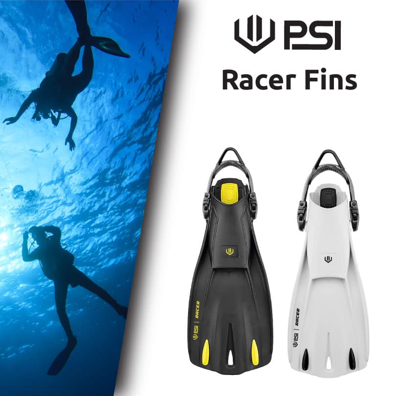 PSI Racer Open Heel Fins