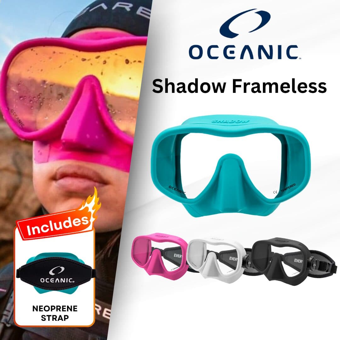 Oceanic Shadow Frameless Mask