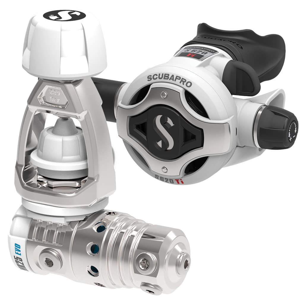 Scubapro MK25EVO S620Ti White Edition