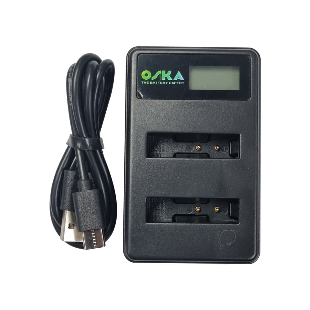 Dual Battery Charger for Olympus TG-7