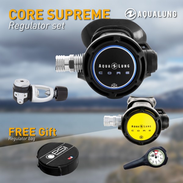 Aqualung Core Supreme Regulator Set