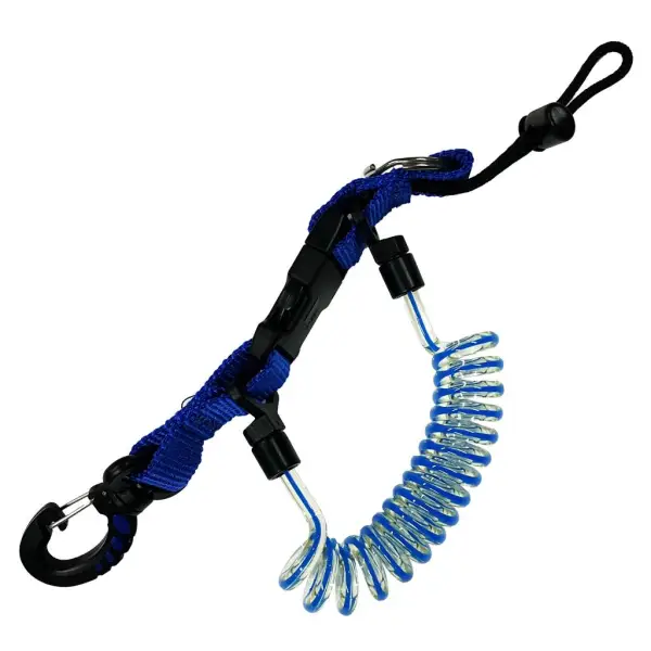 Saekodive Quick-Release Coil Lanyard