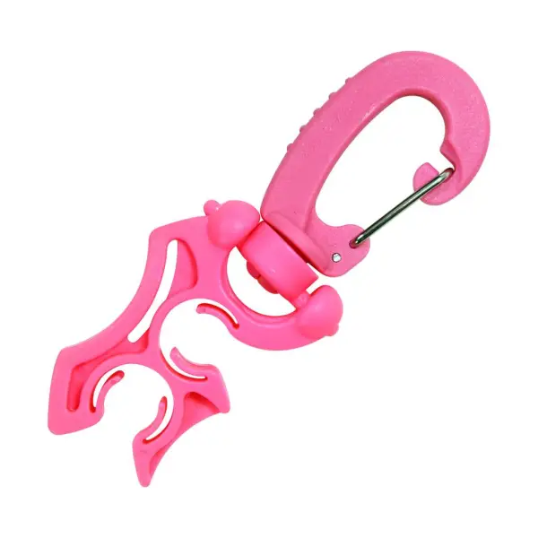 Deep Blue Ergonomic Swivel Hose Clip