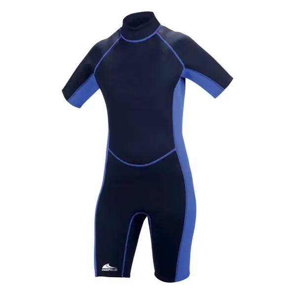 Deep Blue Sportflex Shorty Wetsuit 3mm – Black/Blue