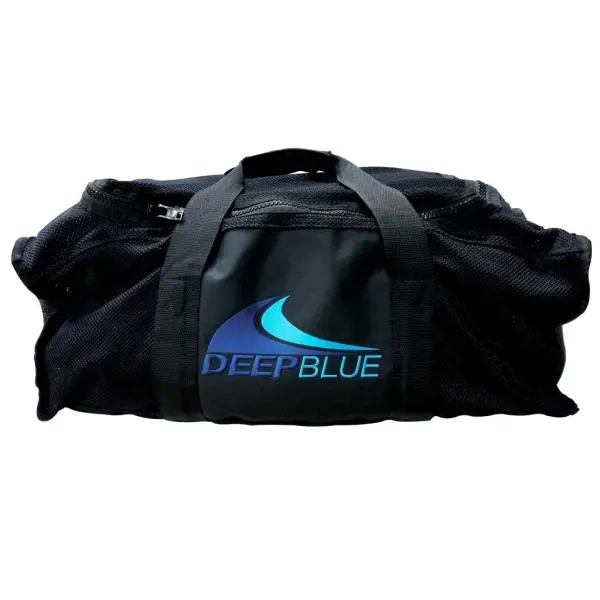Deep Blue Mesh Gear Bag