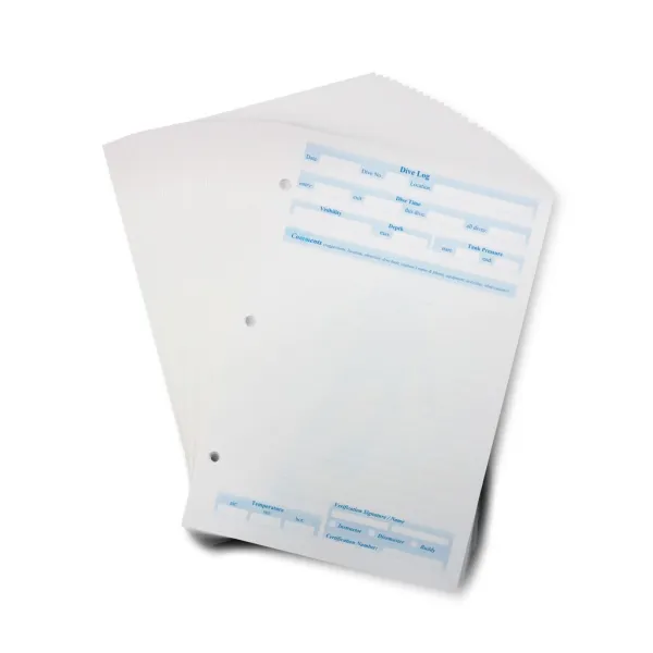 Deep Blue Log Insert