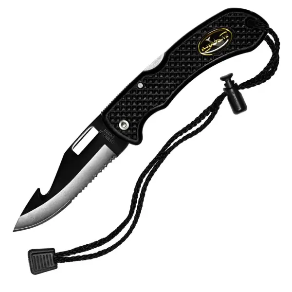 Saekodive Folding Knife Black SS