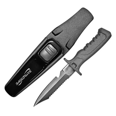 Saekodive Stainless Dive Knife Black 