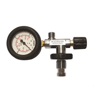 Bauer Compressor Filling Valve w. Gauge